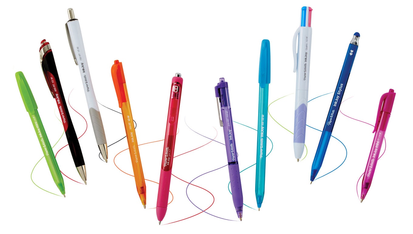 lancement-stylos-papermate-inkjoy-2011