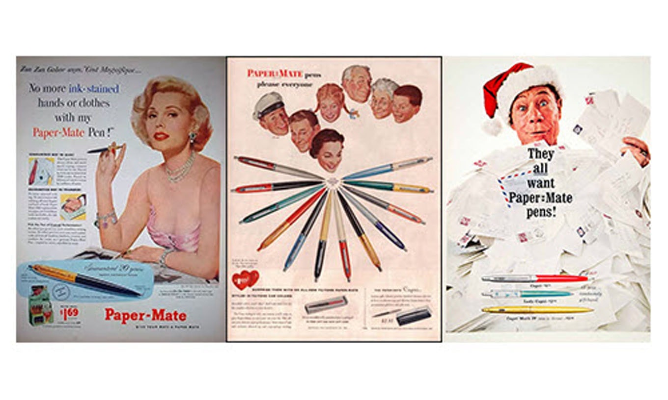 publicité-papermate-1953