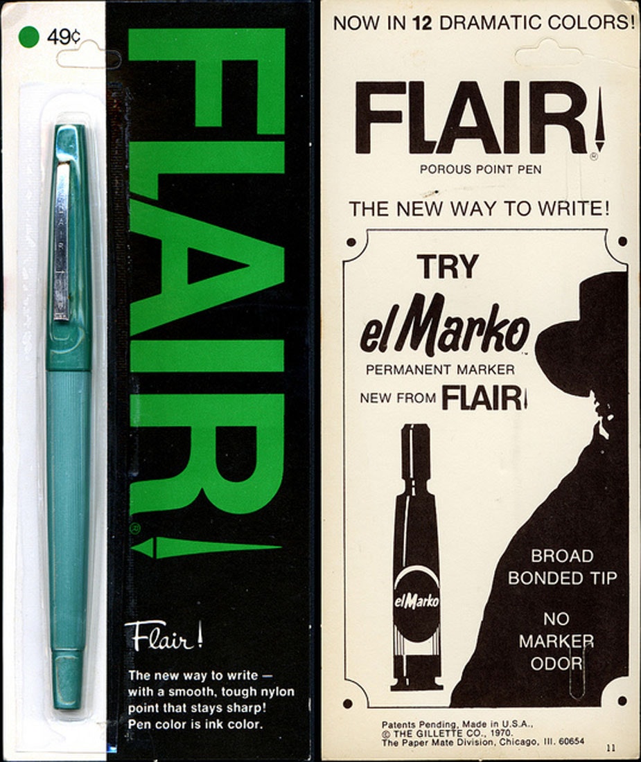 lancements-papermate-flair-1966